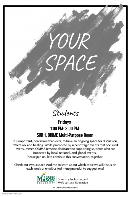Your Space Poster-Students